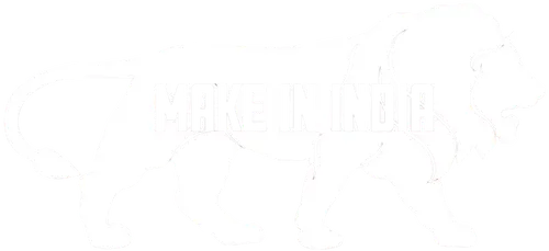 made in india white logo