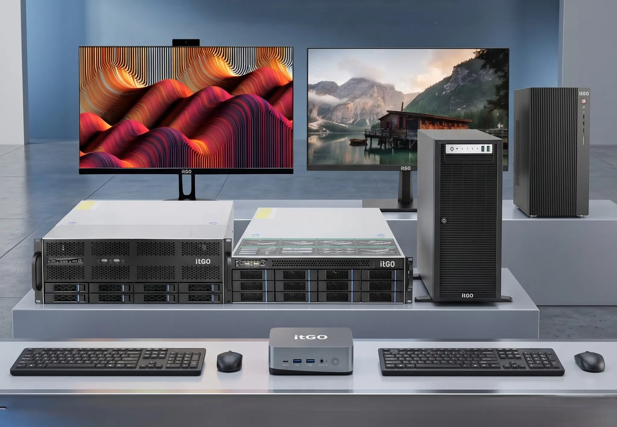 itGO computing products for healthcare and medical IT infrastructure